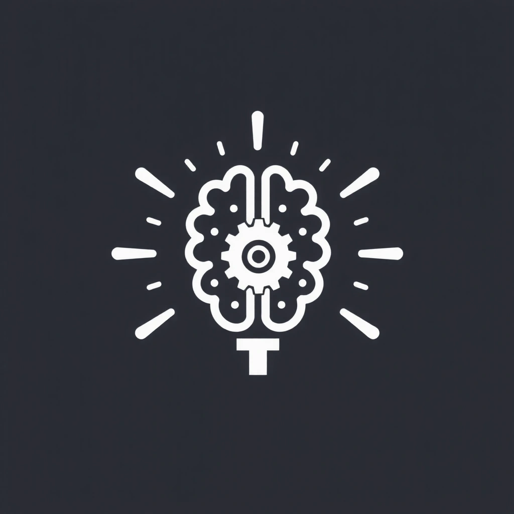 Icône d'un cerveau protégé et fonctionnel